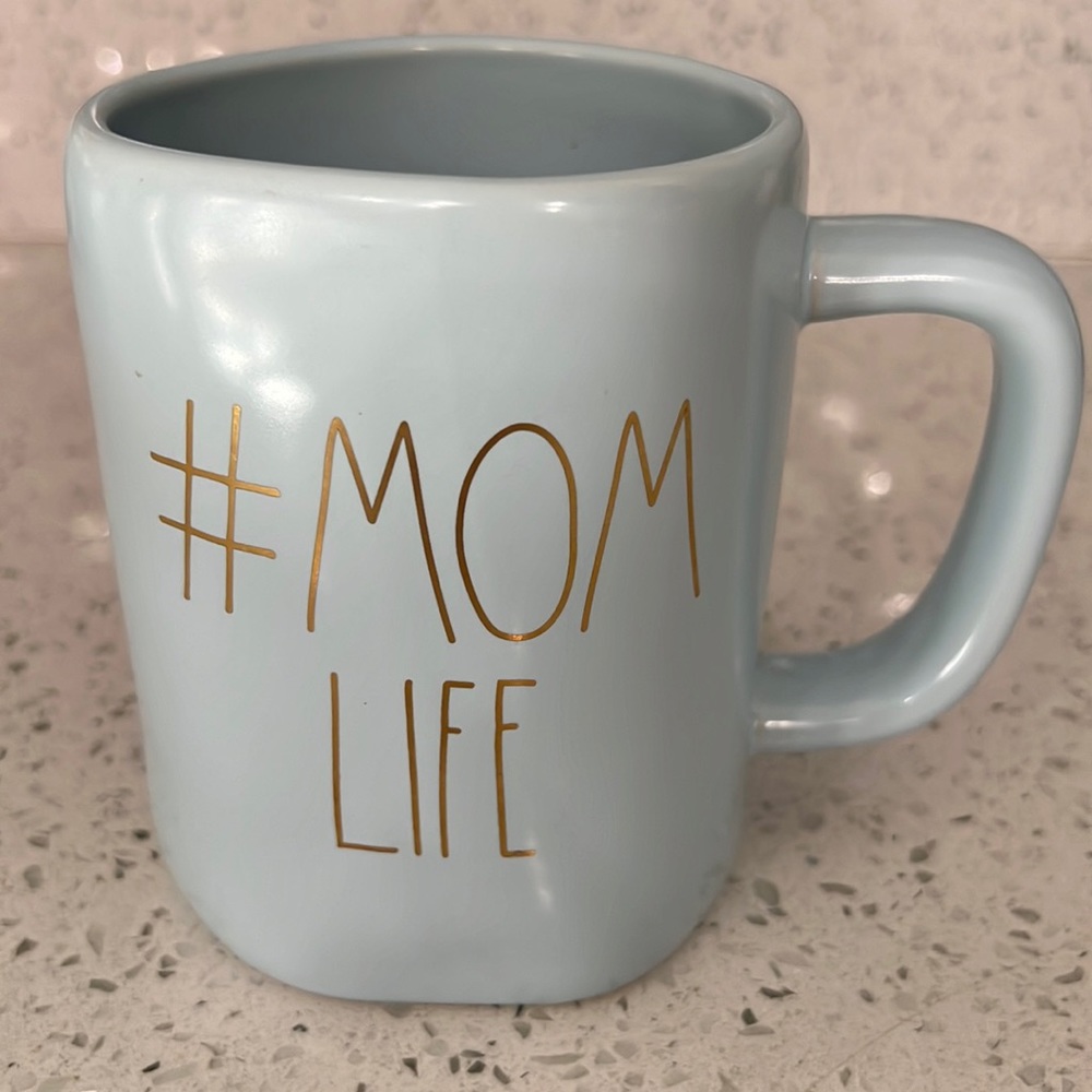 New Rae Dunn #MOM LIFE Coffee Mug